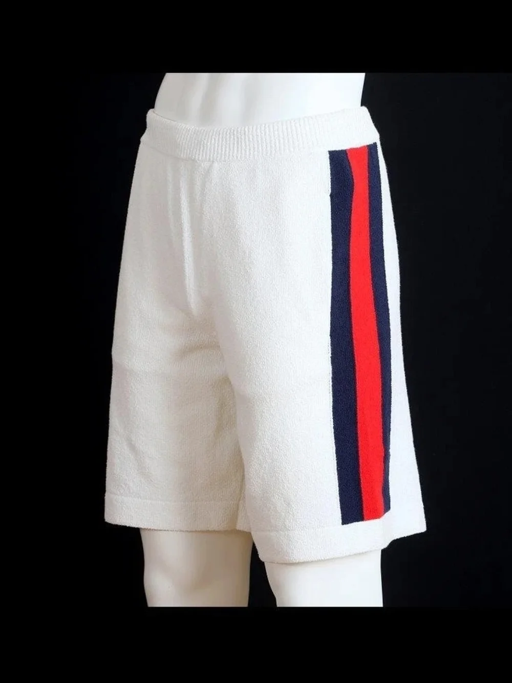 Gucci Terry Cloth Web Stripe Shorts